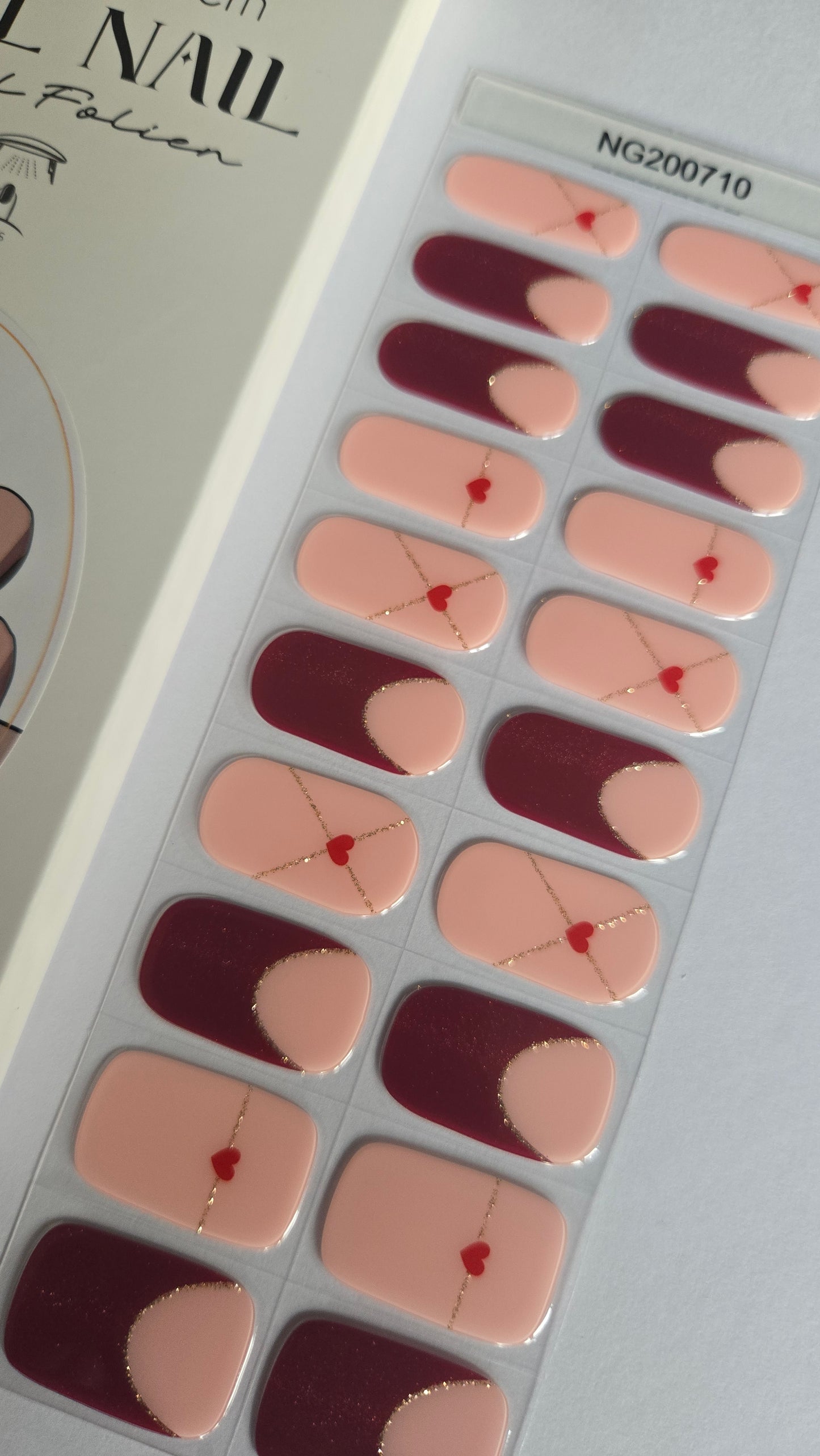 UV Gel Folien NG - Herzi - NG200710