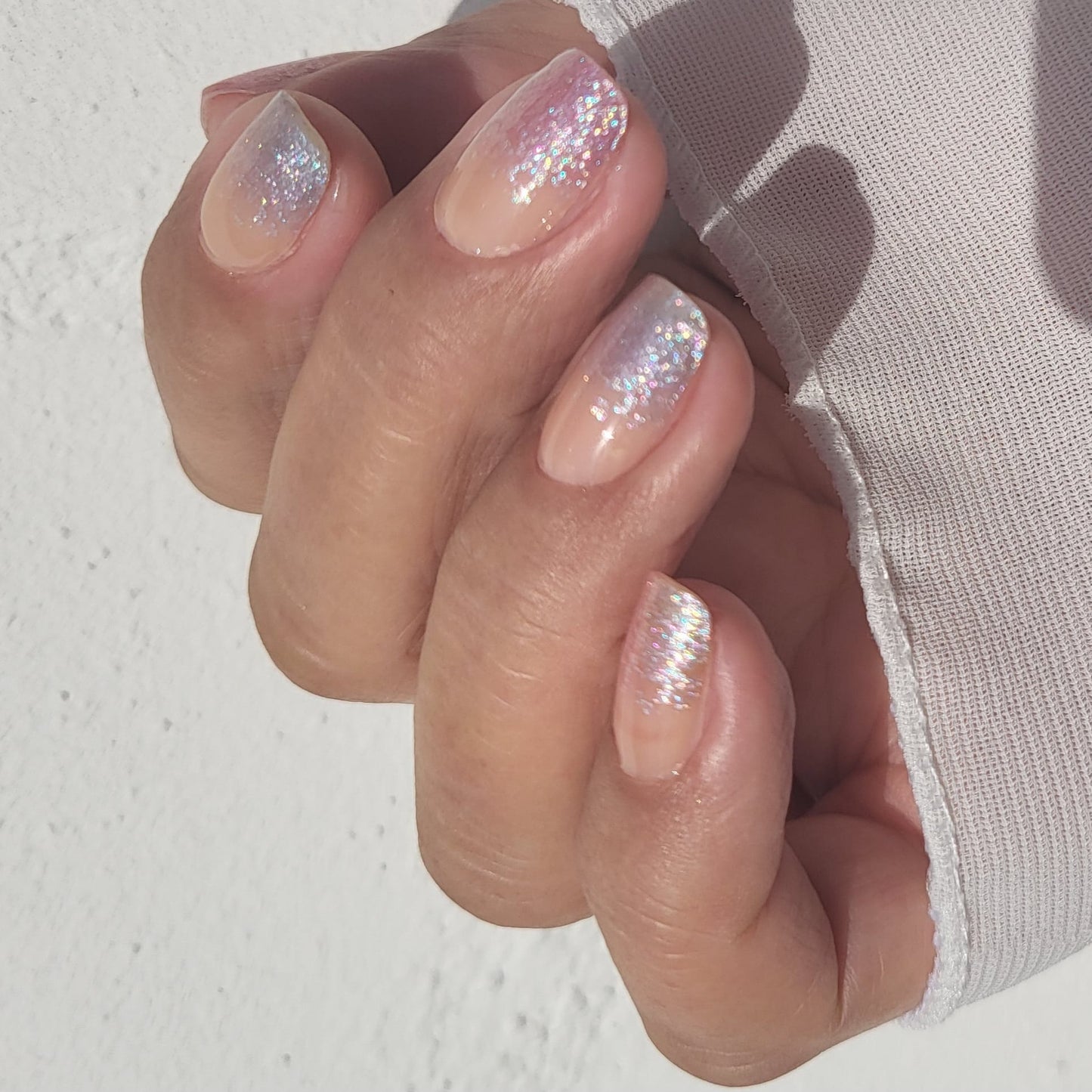 UV Gel Folien NC - Rainbow French NC250114