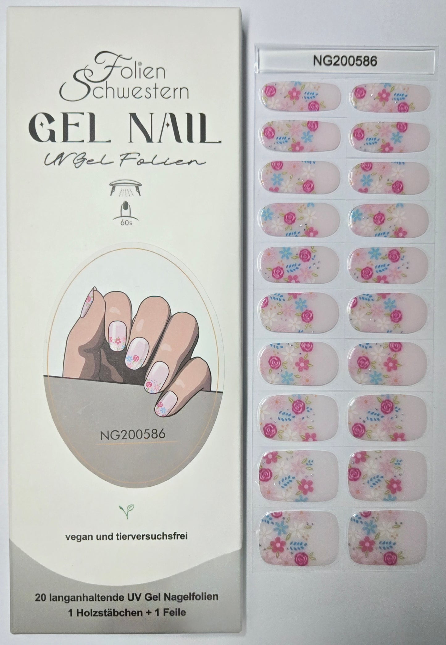 UV Gel Folien NG - Hello Spring NG200586