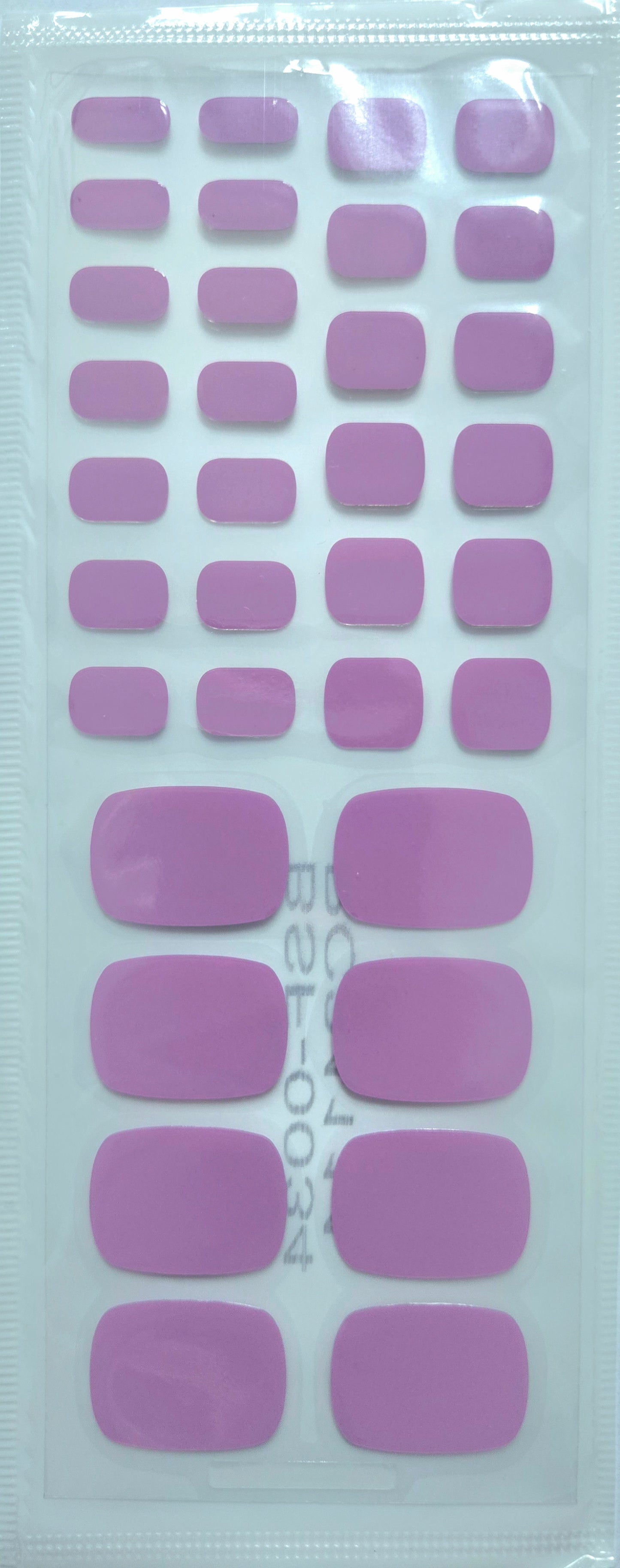 Fußfolien FF34 - Lavender - UV Free & No Top Coat!