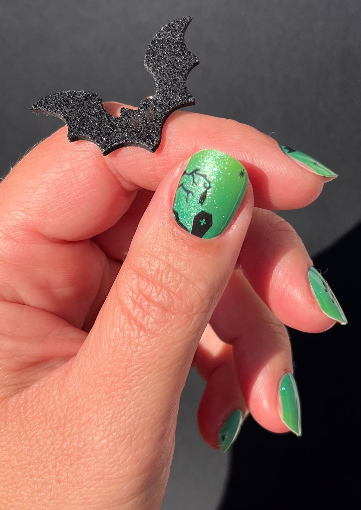 UV Free & No Top Coat- Weird! BSA0503 - Glow in the Dark!