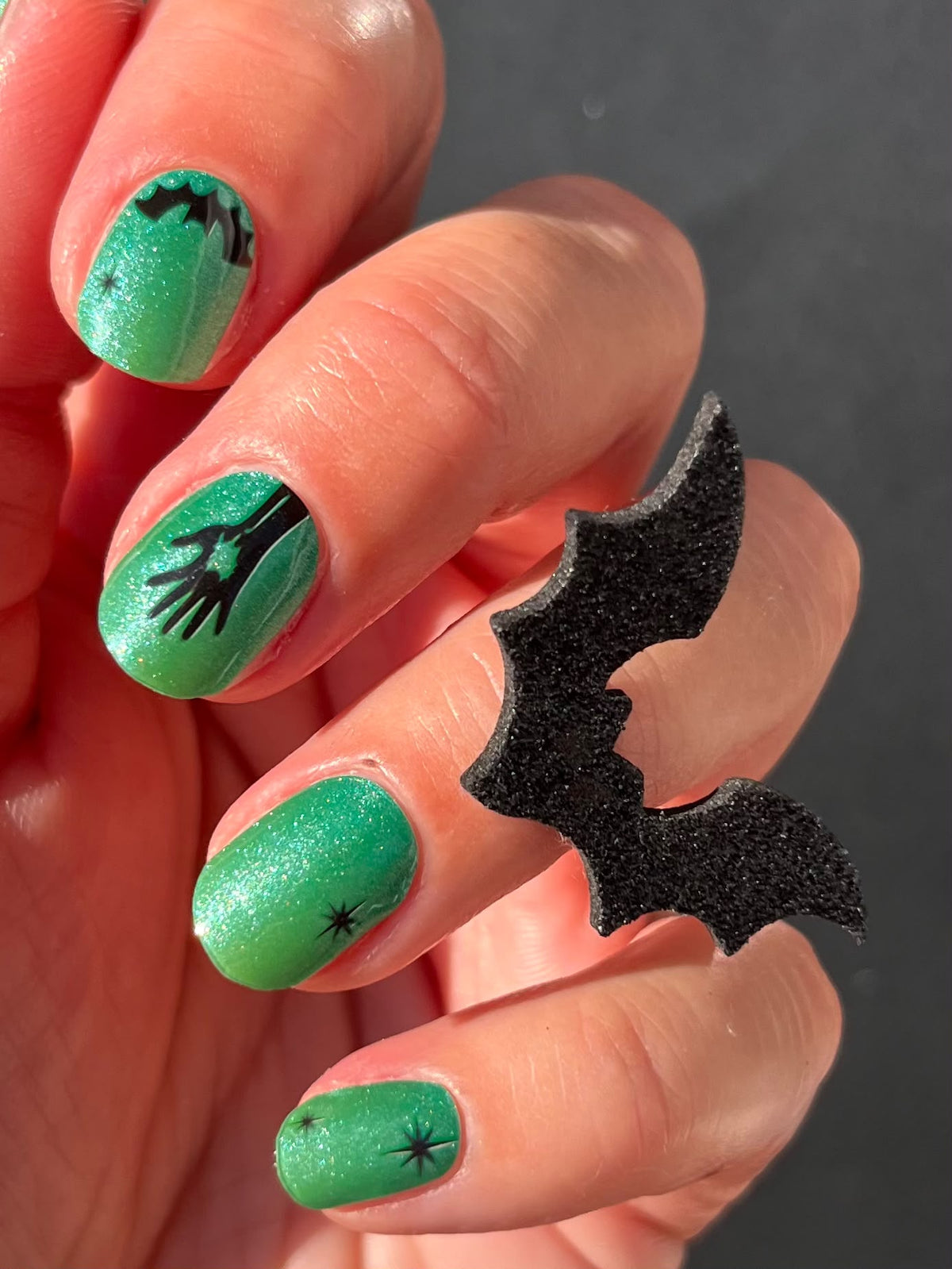 UV Free & No Top Coat- Weird! BSA0503 - Glow in the Dark!