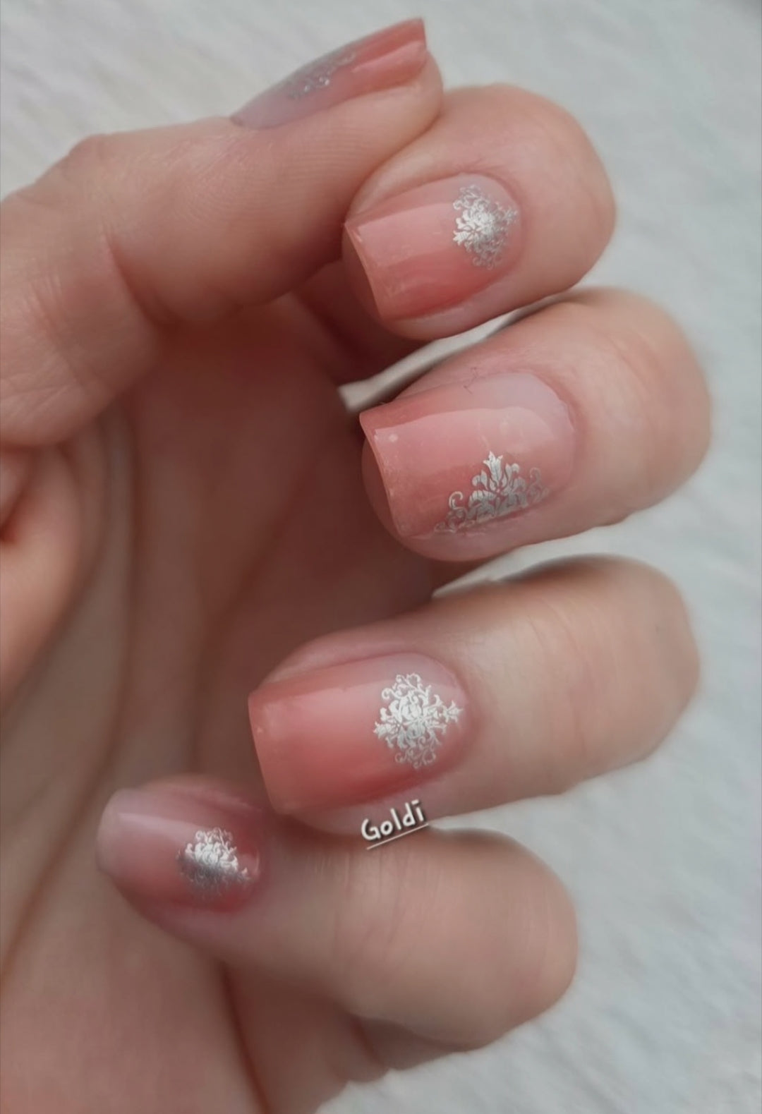 UV Gel Folien SG - Pink Cloud - SG160036