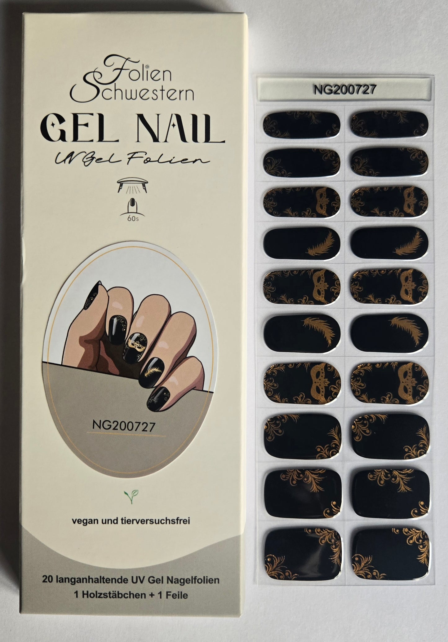 UV Gel Folien NG - Venezia NG200727 - LIMITED!
