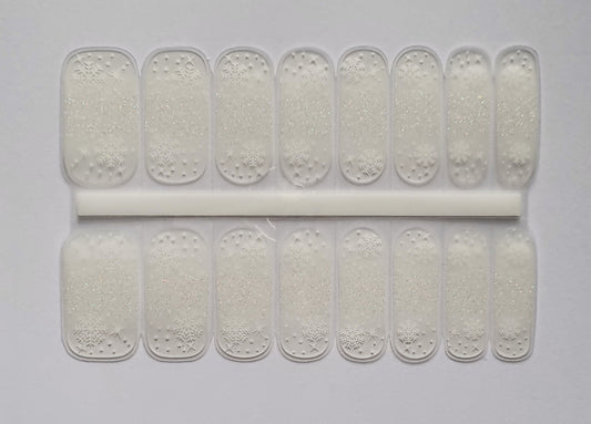 UV Gel Folien SG - Snowflake French - SG160045